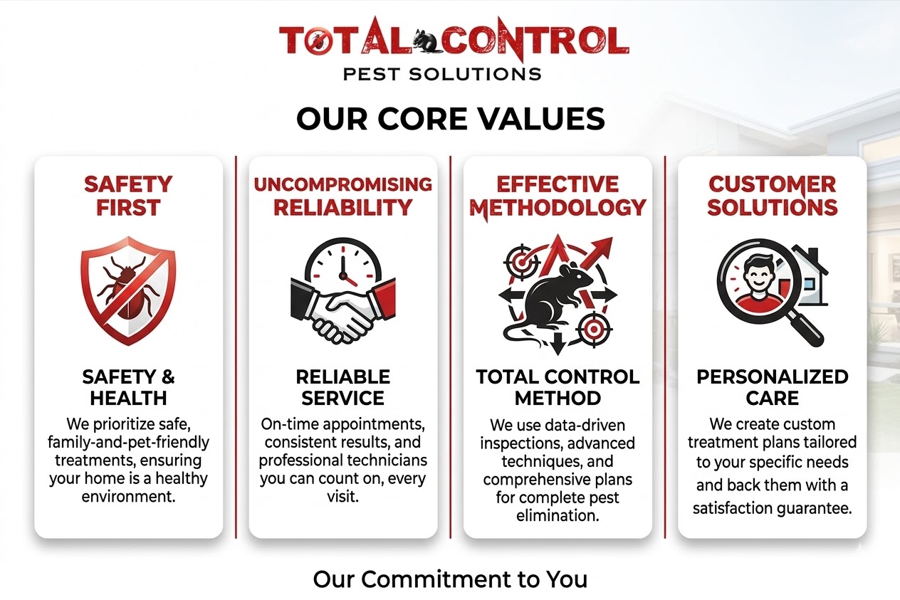 Professional pest control service